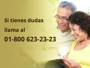 Si tienes dudas llama al 01-800-623-23-23