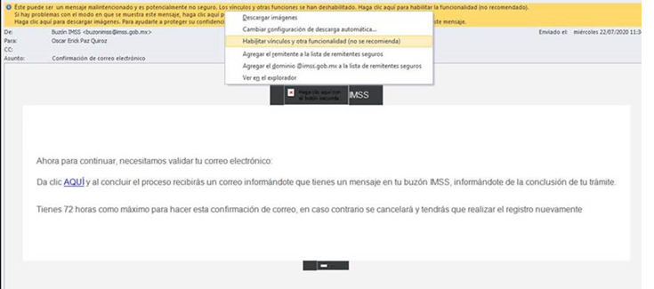Buzon tributario online imss